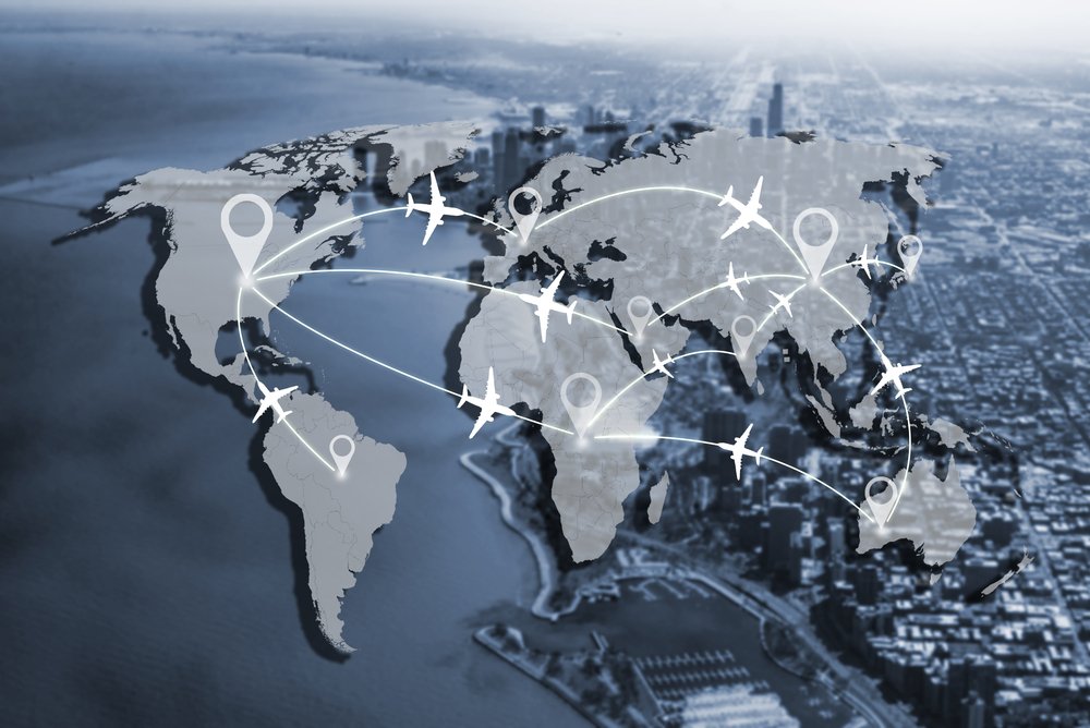 Worldwide Relocation Network Map